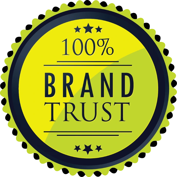 100 percent brand trust
