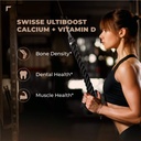 Swisse Ultiboost Calcium + Vitamin D, 90 Tablets (5)