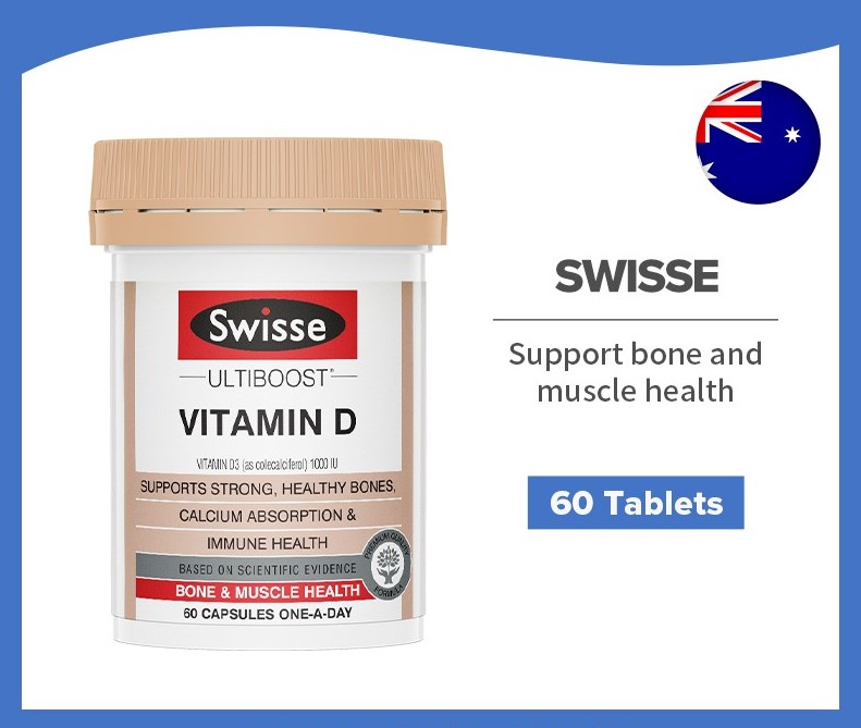 Swisse Ultiboost Vitamin D, 60 Capsules (3)