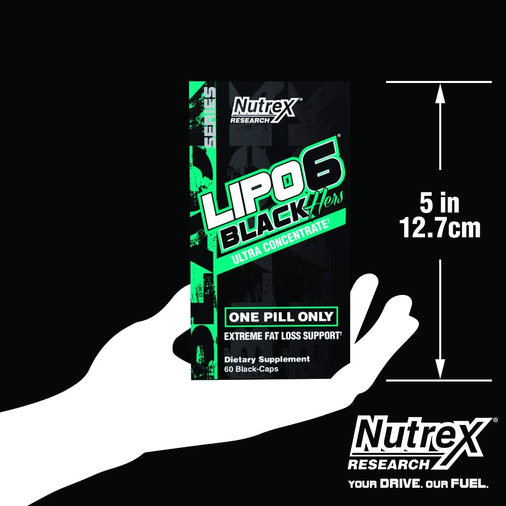 NUTREX LIPO-6 BLACK HERS, 60 CAPSULES (5)