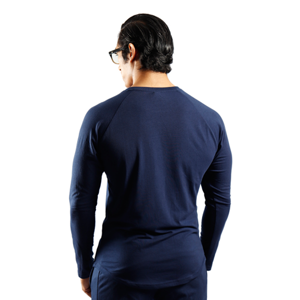 ND RAW ESSENTIAL LONG SLEEVE – NAVY f2
