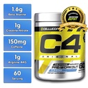 CELLUCOR, C4 ICY BLUE RAZZ, 60 SERVING nutritional information