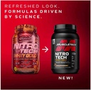 Muscletech Nitrotech 100% Whey Gold, Double Rich Chocolate, 2 Lbs (2)