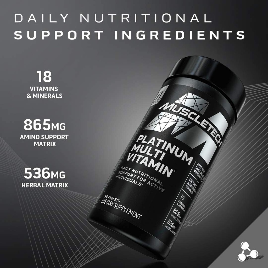 MUSCLETECH MULTIVITAMIN, 90 CT -1