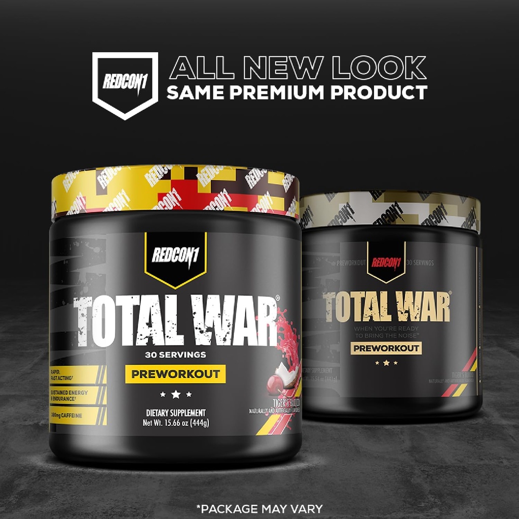 Redcon1 Total War, Tiger’s Blood, 30 Serving (4)