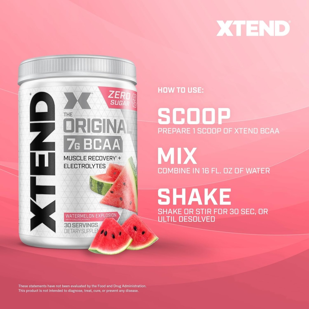 Xtend BCAA, Watermelon Explosion, 30 Serving (2)