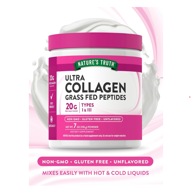 Nature’s Truth Ultra Collagen Powder, 30 Serving (3)