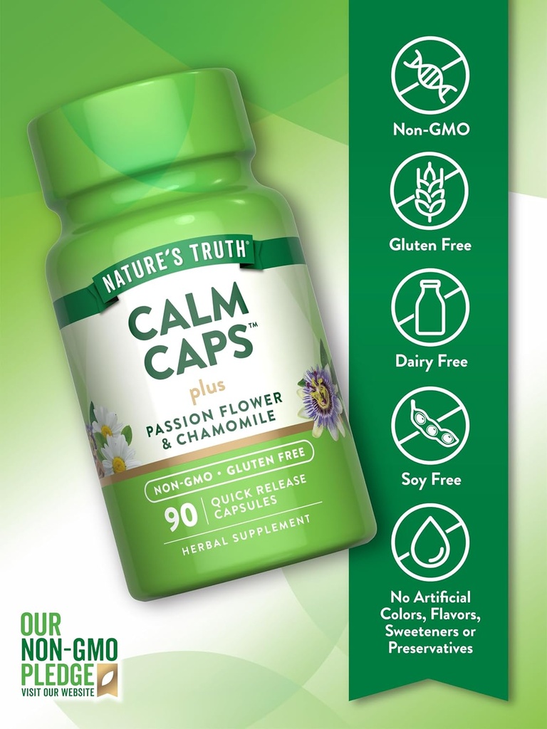 Nature’s Truth Calm Caps, 90 Capsules (5)