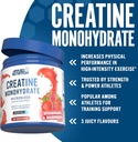 Applied Nutrition Creatine Monohydrate, Strawberry &amp; Raspberry, 50 Serving