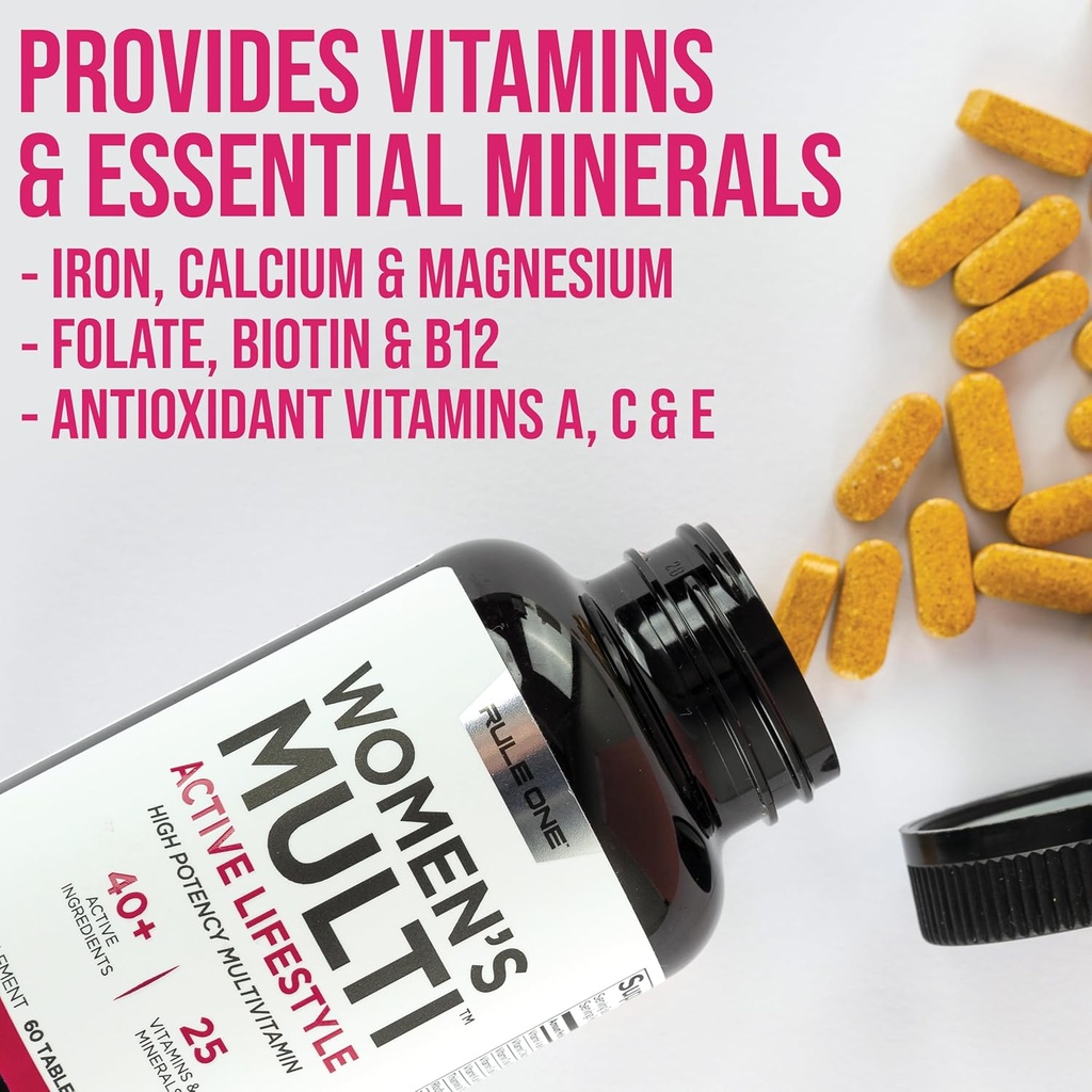 Rule1 Women’s Active Multivitamin, 60 Tablets (5)