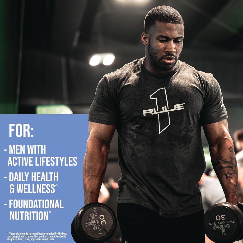 Rule1 Men’s Active Multivitamin, 90 Tablets (1)