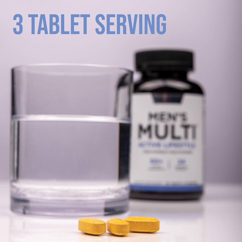Rule1 Men’s Active Multivitamin, 90 Tablets (5)