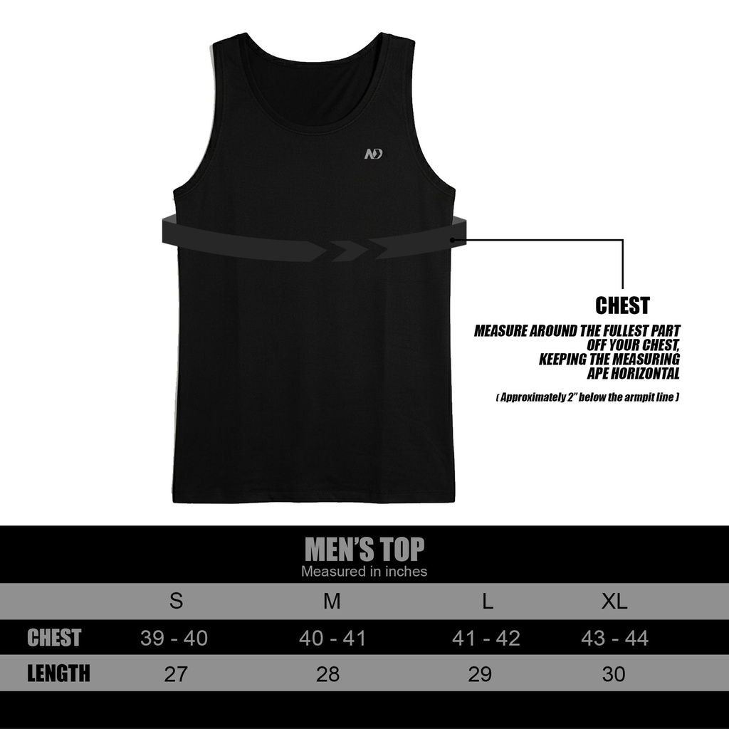SIZE CHART – ND Active Stringer