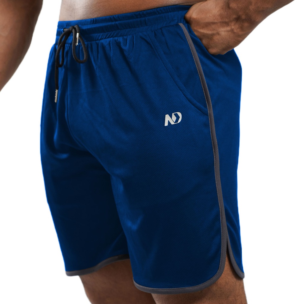 ND Training Shorts (S, Blue Grey)