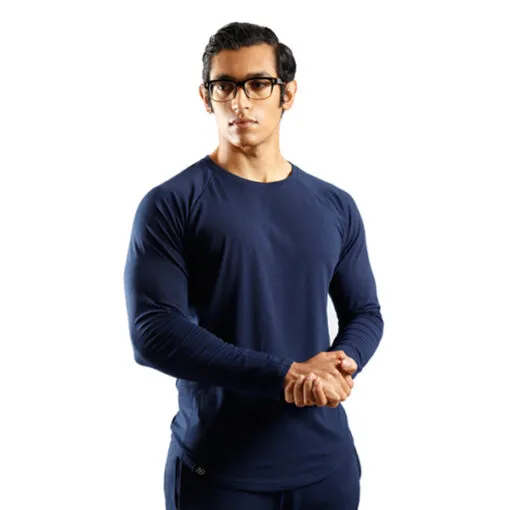 ND Essential Long Sleeve (Navy, XXL)