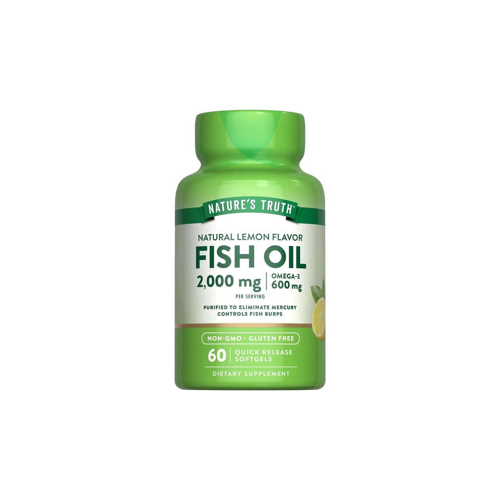[NT008] Nature's Truth 2000mg Fish Oil