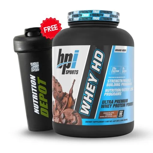 [BPI010] BPI Whey HD Whey Protein (4.1lbs, Chocolate Cookie)