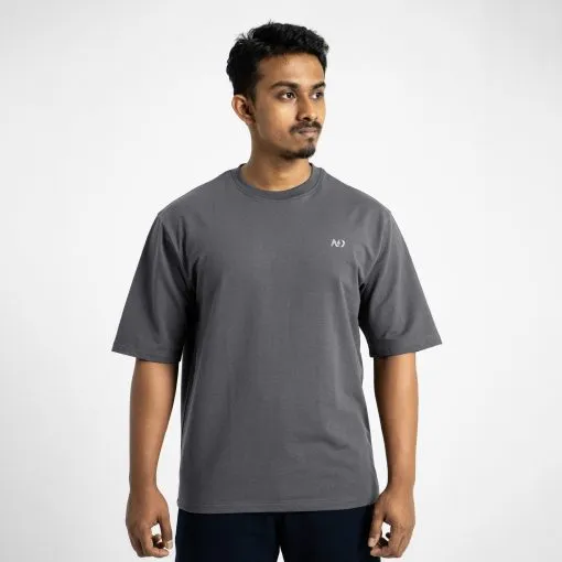 [BFOT-G2X] ND Box-Fit Oversized T-Shirt (XXL, Grey)